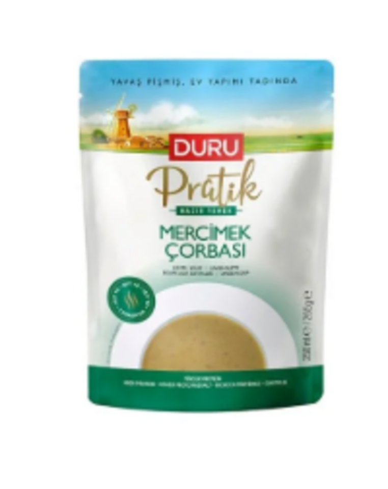 DURU PRATİK MERCİMEK ÇORBASI 250 ML